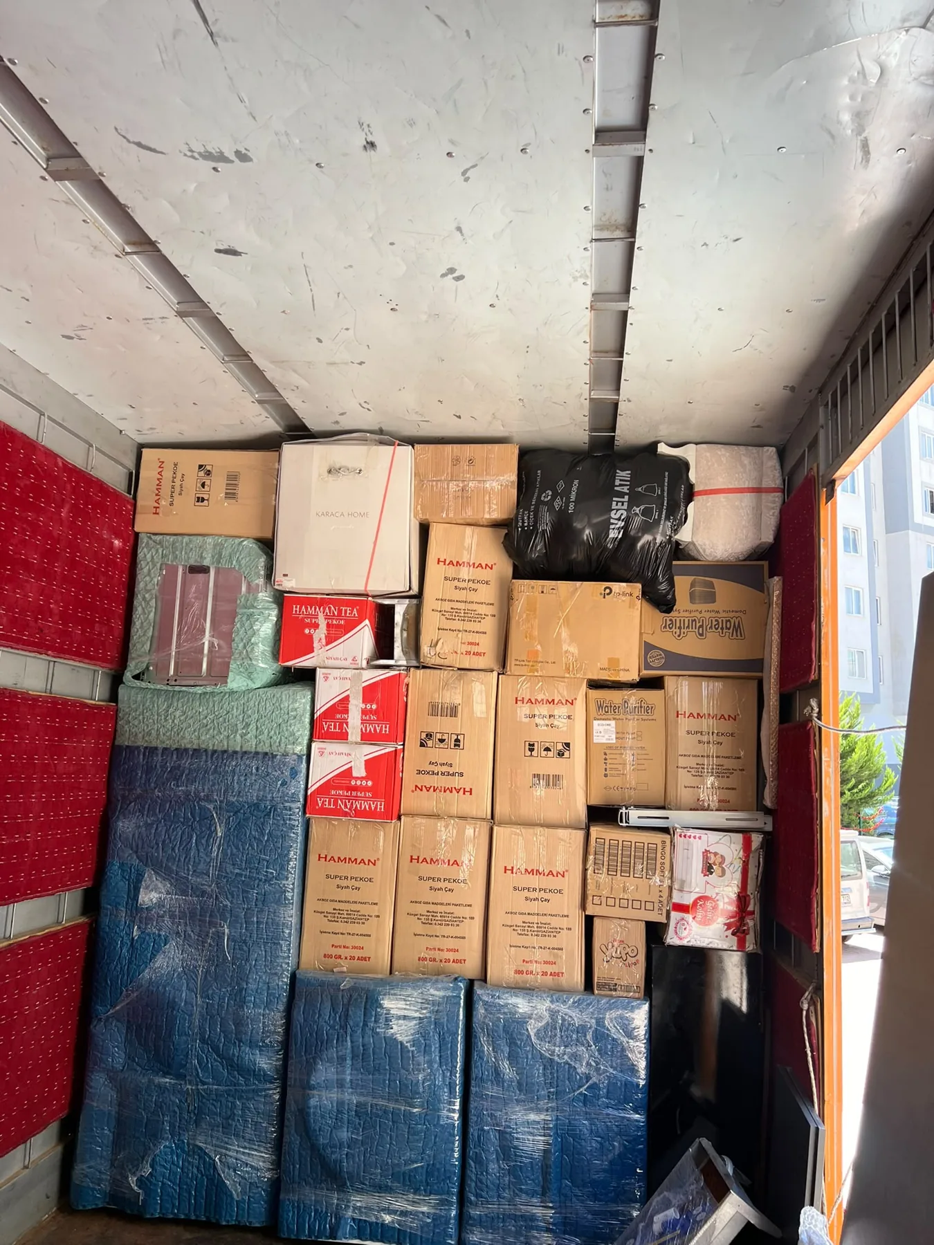 Akbaş Ekspres paketleme ve taşıma süreci